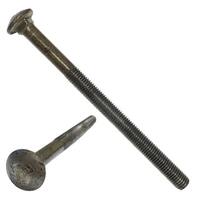 CB58140P 5/8"-11 X 14" Carriage Bolt, (w/ 6" of thread), A307 Grade A, Plain